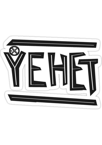 Yehet Sticker Araba Oto Arma Duvar Sticker Ev Dekoratif Çıkartma 15 cm