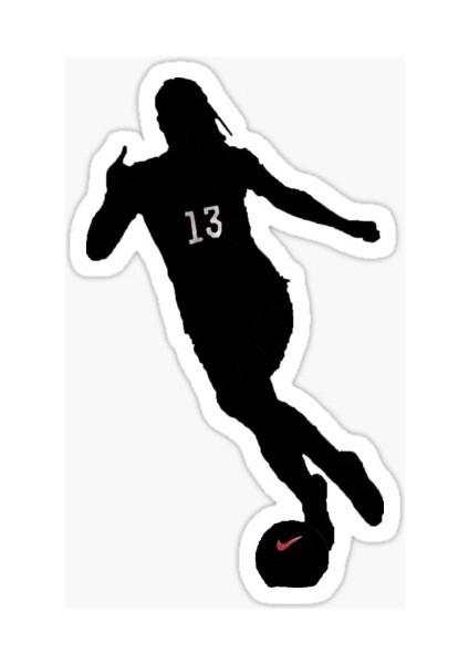 Alex Morgan Sticker Sticker Çıkartma Oto Araba Camı Duvar Oda Laptop 15 cm