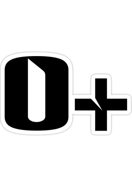 O + Sticker Araba Oto Arma Duvar Sticker Ev Dekoratif Çıkartma 15 cm