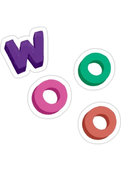 Wooo Sticker Araba Oto Arma Duvar Sticker Ev Dekoratif Çıkartma 15 cm
