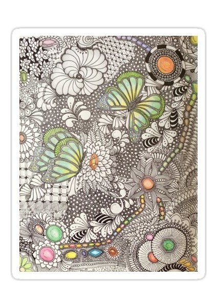 Kelebekler Sticker Araba Oto Arma Duvar Sticker Ev Dekoratif Çıkartma 15 cm