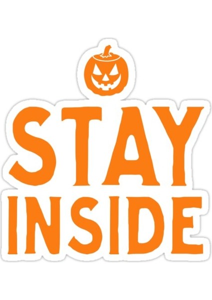 Cadılar Bayramı Sticker Araba Oto Arma Duvar Sticker Ev Dekoratif Çıkartma 15 cm