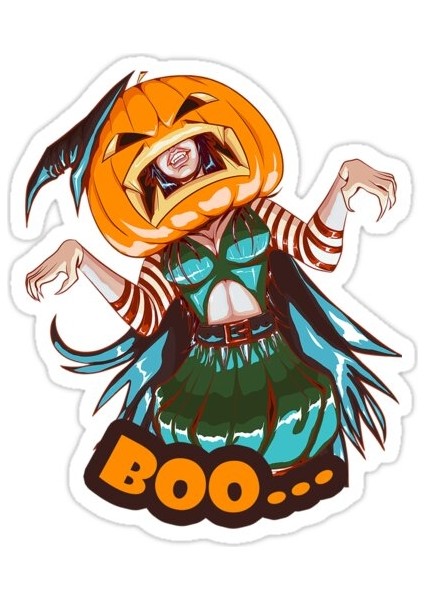Boo Sticker Araba Oto Arma Duvar Sticker Ev Dekoratif Çıkartma 15 cm