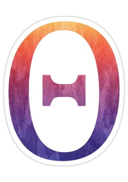 Theta Sticker Araba Oto Arma Duvar Sticker Ev Dekoratif Çıkartma 15 cm