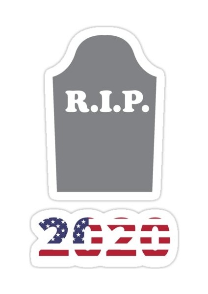 Rıp 2020 Sticker Araba Oto Arma Duvar Sticker Ev Dekoratif Çıkartma 15 cm