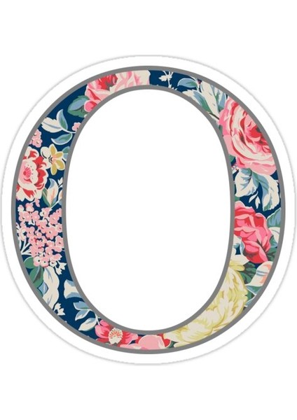 Omi - Çiçek Sticker Araba Oto Arma Duvar Sticker Ev Dekoratif Çıkartma 15 cm