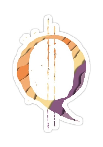 Q Harfi Sticker Araba Oto Arma Duvar Sticker Ev Dekoratif Çıkartma 15 cm