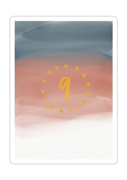 Monogram: Q Sticker Araba Oto Arma Duvar Sticker Ev Dekoratif Çıkartma 15 cm