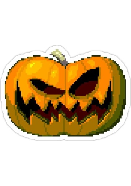 Piksel Kabak Sticker Araba Oto Arma Duvar Sticker Ev Dekoratif Çıkartma 15 cm