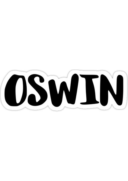 Oswin Sticker Araba Oto Arma Duvar Sticker Ev Dekoratif Çıkartma 15 cm