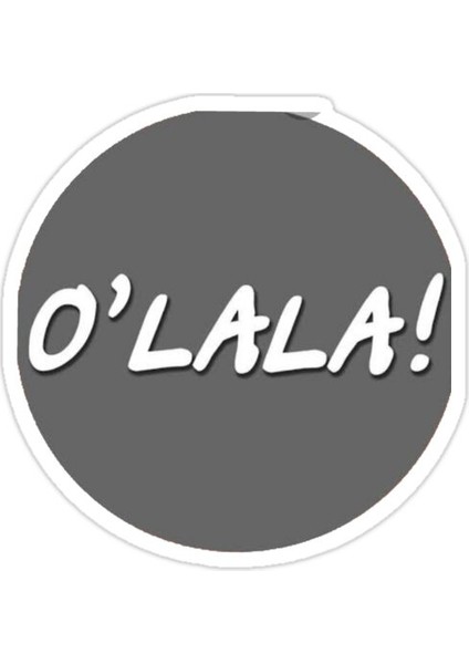 O Lala Sticker Araba Oto Arma Duvar Sticker Ev Dekoratif Çıkartma 15 cm