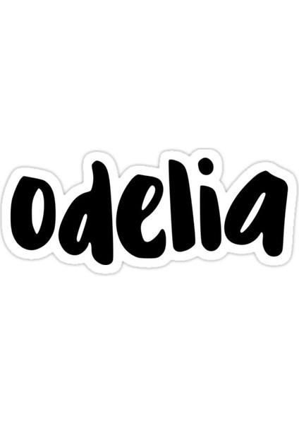 Odelia Sticker Araba Oto Arma Duvar Sticker Ev Dekoratif Çıkartma 15 cm