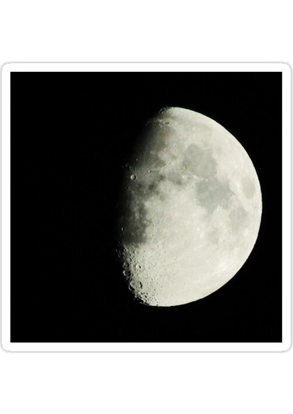 Ay Sticker Araba Oto Arma Duvar Sticker Ev Dekoratif Çıkartma 15 cm