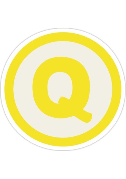 Q Sticker Araba Oto Arma Duvar Sticker Ev Dekoratif Çıkartma 15 cm