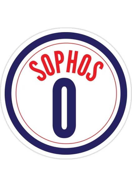 Sophos O ​​ Sticker Araba Oto Arma Duvar Sticker Ev Dekoratif Çıkartma 15 cm