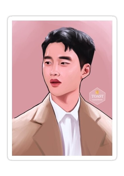 Kyungsoo Sticker Araba Oto Arma Duvar Sticker Ev Dekoratif Çıkartma 15 cm