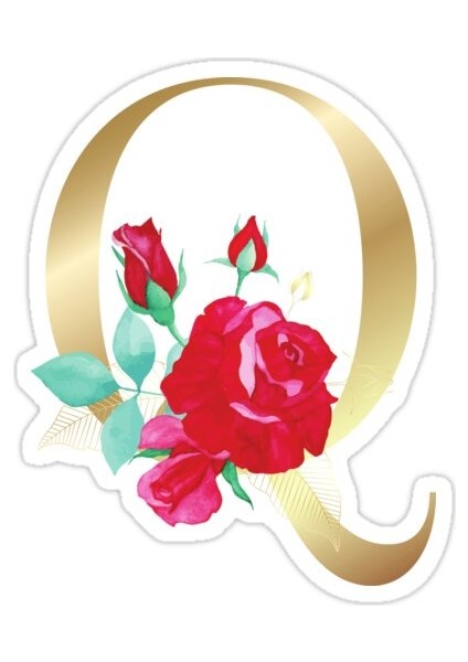 Q Harfi Sticker Araba Oto Arma Duvar Sticker Ev Dekoratif Çıkartma 15 cm
