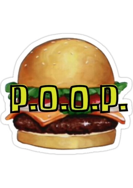 Poop Sticker Araba Oto Arma Duvar Sticker Ev Dekoratif Çıkartma 15 cm