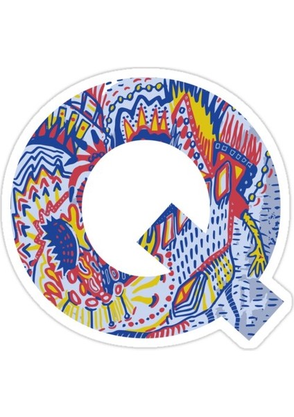 Q Sticker Araba Oto Arma Duvar Sticker Ev Dekoratif Çıkartma 15 cm