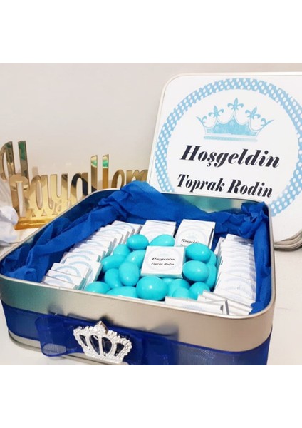 Draje Li Erkek Bebek Çikolatası