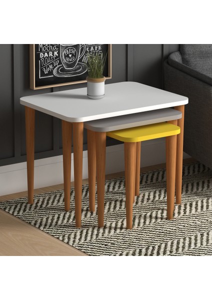 Letto Zigonsehpa Beyaz Cappuccino Sarı