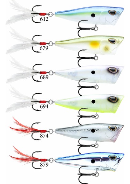 Arashi Cover Pop Sahte Balığı 689 - Ghost Pearl Shad-8cm - 14GR