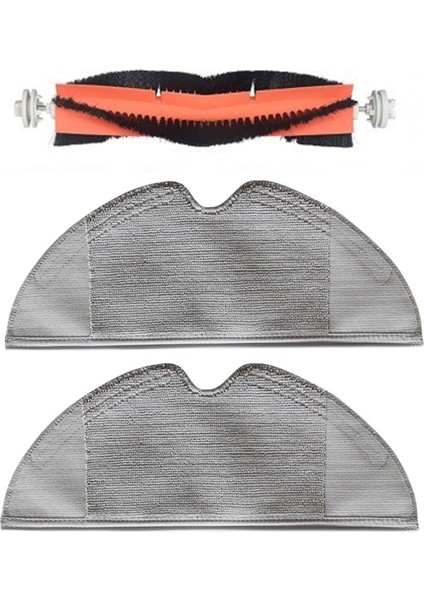 Dreame F9 Uyumlu 1li Ana Fırça ve 2li Fiber Bez