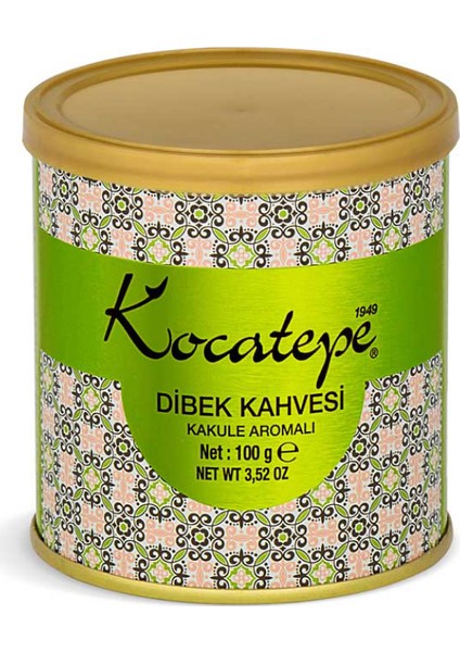 Türk Kahvesi Dibek 100 gr  Teneke