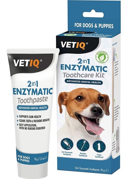 Vetiq Enzymatic Köpek Ağız Bakım Seti