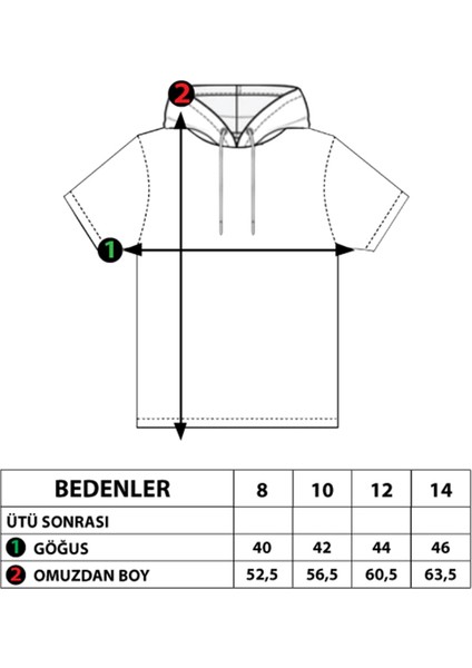 Toontoy Erkek Çocuk Kapüşonlu Baskılı Tişört fiyatları