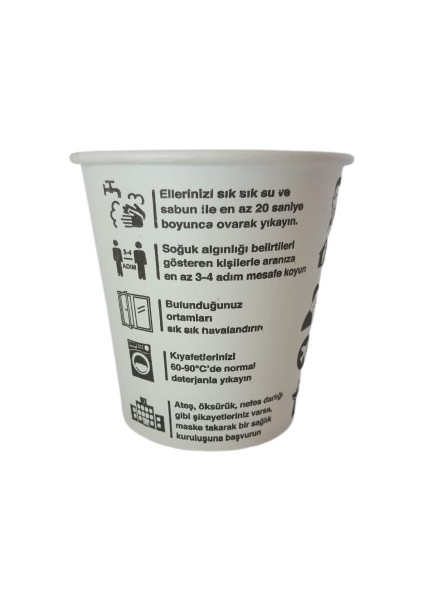 Karton Bardak 6,5 Oz 1000'Lİ
