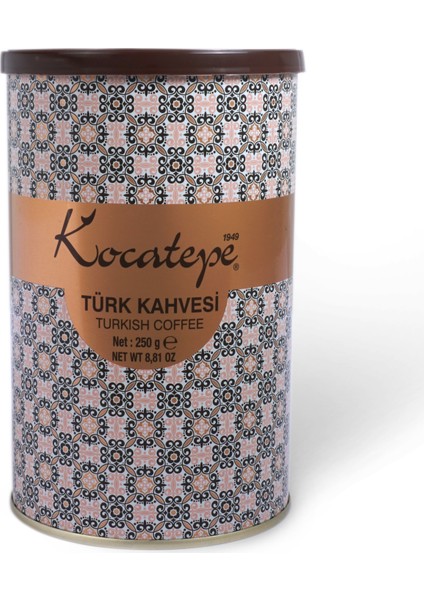 Türk Kahvesi 250 gr Teneke