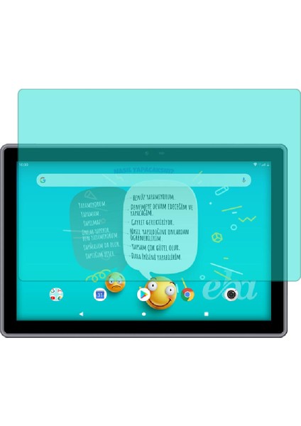 General Mobile E-Tab 20 10.1'' Nano Cam Esnek Ekran Koruyucu