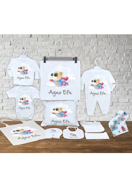 Isme Özel 13 Parçadan Oluşan Hastane Çıkışı Seti