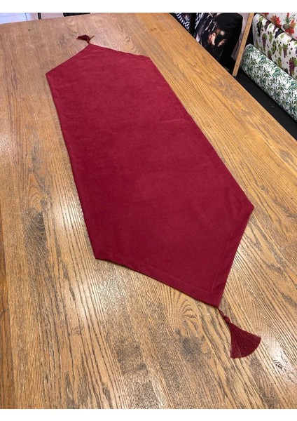 Tuğçe Demir Home Desıgn Bordo Runner