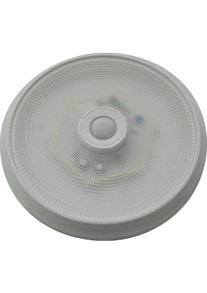 SİMGE-360° Hareket Sensörlü Ledli -Slim Tavan ARMATÜRÜ-6010-12WATT-(90 Led) Beyaz