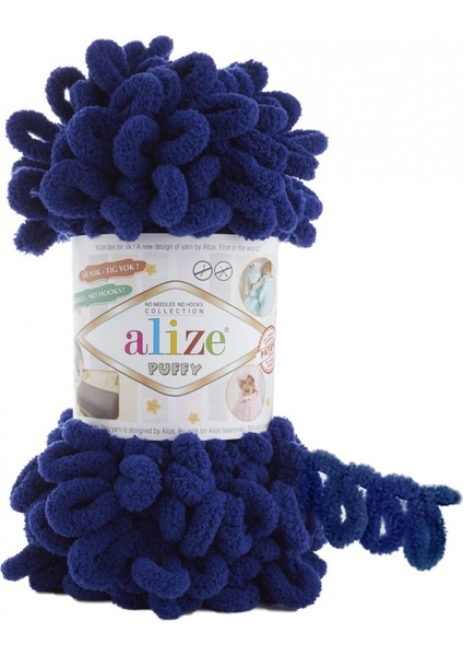 Puffy El Örgü Ipi 360 Gece Mavisi 5'li Paket
