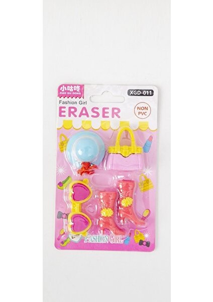 Silgi 8359 Creative 3D Girl Erasers Silgi