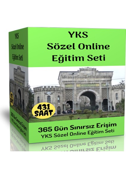 Yks Sözel Online Eğitim Seti