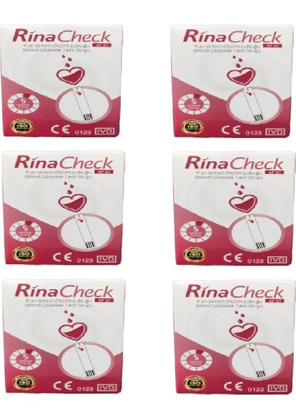 Ölçüm Stribi x 6 Kutu (300 Ölçüm)