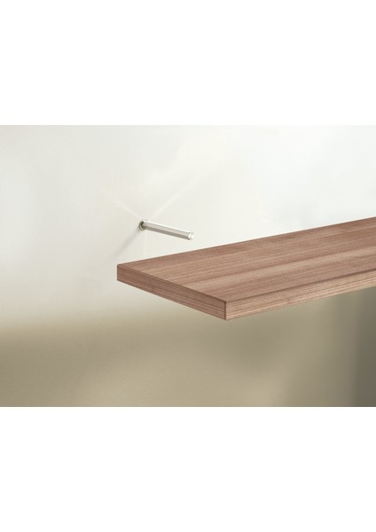 Masif Ahşap Duvar Rafları Kayın-10 Cm-40 Cm-3 cm