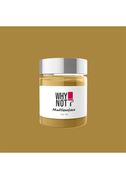 Whynot? Yellow Oxide Multisurface Kendinden Vernikli Akrilik Boya 500 ml