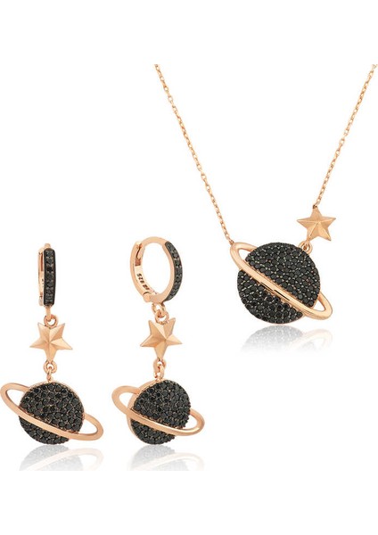 Gümüş Gezegen Bayan Set