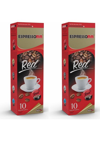 ® Red Kapsül Kahve 20'li Tchıbo Cafissimo® Uyumlu*