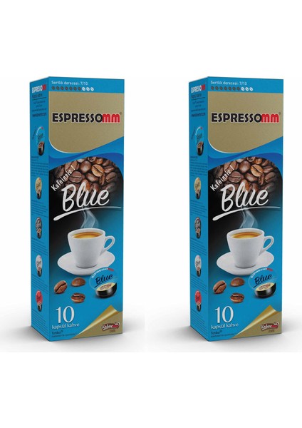 ® Blue Kapsül Kahve Kafeinsiz 20'li Tchıbo Cafissimo® Uyumlu*