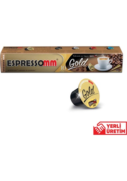 Gold Kapsül Kahve 20'li Nespresso Uyumlu fiyatları