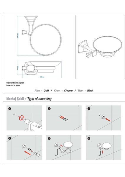 Eıffel Sabunluk fiyatları