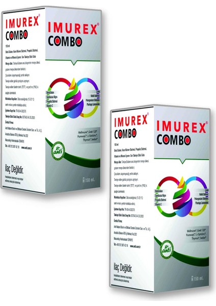 Imurex Combo Şurup 150 ml x 2 Adet