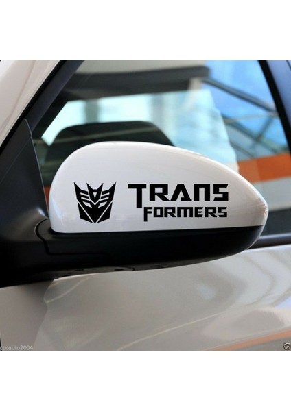 Transformers Araba Aynası Sticker 00762