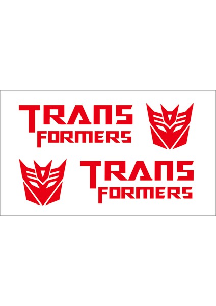 Sticker Fabrikası Transformers Araba Aynası Sticker 00762